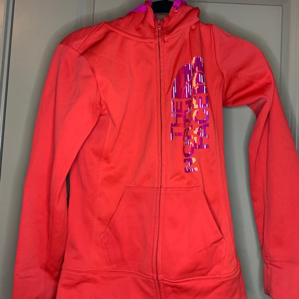 North Face zip up jacket
